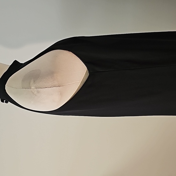 Lu Lus black haulter mini dress large. Lace on bottom trim. Witchy goth Romantic - Picture 3 of 9